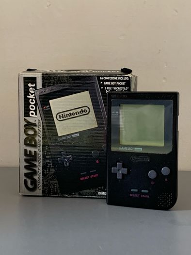 Nintendo Gameboy Pocket Black Boxed