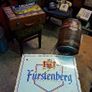 Vintage Furstenberg Lager enamel sign Image 2