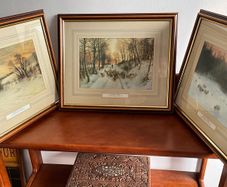 Set of 3 Framed Joseph Farquharson (1846-1935) Prints