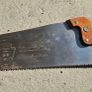 24" Disston D-8 hand saw 5 PPI Image 2