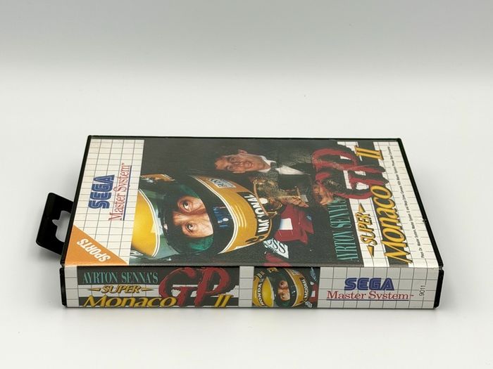 Ayrton Sennas Super Monaco GP 2 for Sega Master System - Boxed and Minty