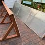 Wooden wall-mounted canopy Image 2