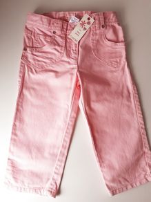 Girls Crop Jeans - 6-7 Years - NEW