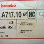 Brembo High Carbone Front Brake Discs PAIR 296mm LEXUS IS 200d 220d 250 350 300h LEXUS IS C 250 Image 5