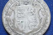 United Kingdom 1924 Half Crown - George V 2nd type Silver coin