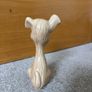 Vintage Sylvac Long Neck Ceramic Dog Figurine Image 3