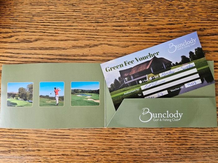 Golf Green Fee Voucher - 4 ball - Wexford