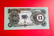 Biafra  1 pound  1968   Pick  5a .( Uncirculated )