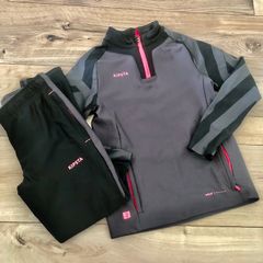 Kids 1/2 Zip Football Sweatshirt and pants
