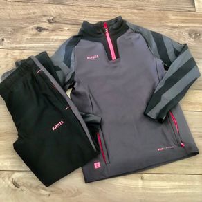 Kids 1/2 Zip Football Sweatshirt and pants