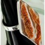 Huge Crazy Lace Agate Sterling Silver Statement Ring Size Q 1/2 Image 8
