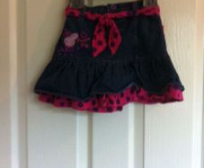 Peppa pig denim skirt