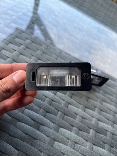 Number plates lights BMW OEM