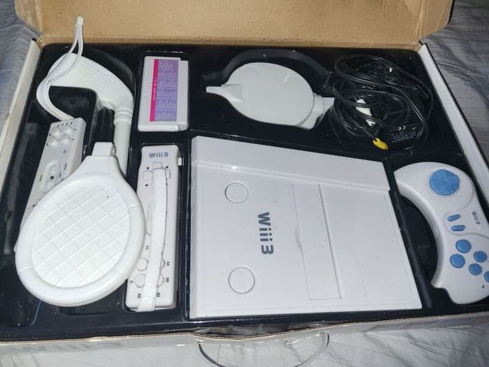 boxed wii 3 full entertainment system