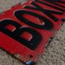 Boxing Club metal sign. Vintage retro Licence player style Image 5