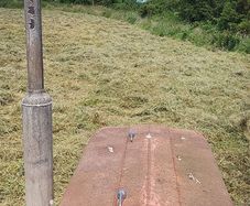 Square bales hay