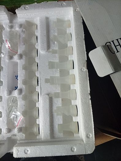 chess and backgammon glass