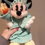 Minnie Mouse Statue of Liberty Plush Soft Toys x2 Image 3