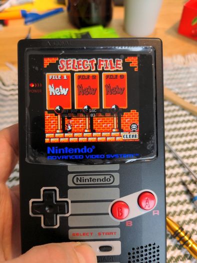 Gameboy Color IPS NES