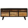 TV Cabinet Solid Mango Wood 120x30x50 cm Image 3