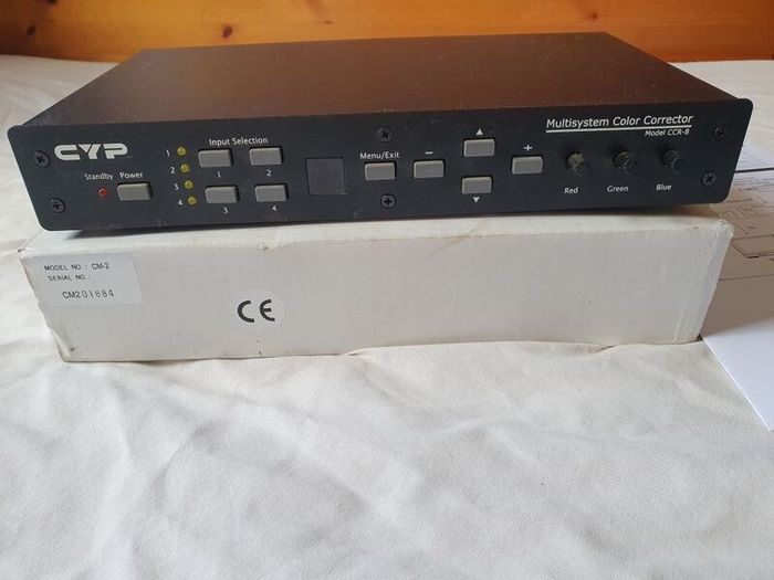 cyp multisystem color corrector  ccr-8 black works perfect