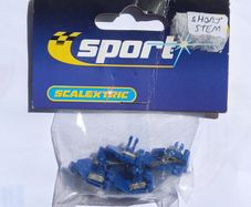 Scalextric C8145 Short Stem Guide Blades (blue)