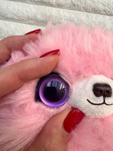 Scruff A Luvs Pink Puppy Dog Cat Kitten Plush Moose approx. 23 cm. Used Please see photos