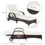 Garden Sun Lounger Image 5