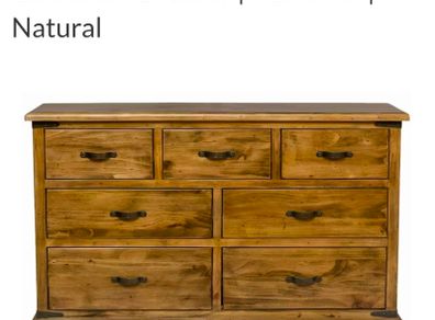 Galveston Dresser | 7 Drawer | Natural