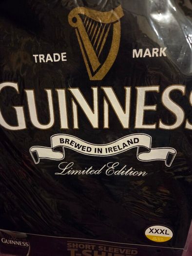Brand New Guinness T-Shirt - XXXL size