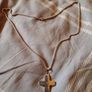 Cross Chain With A Written On Prayer Image 6