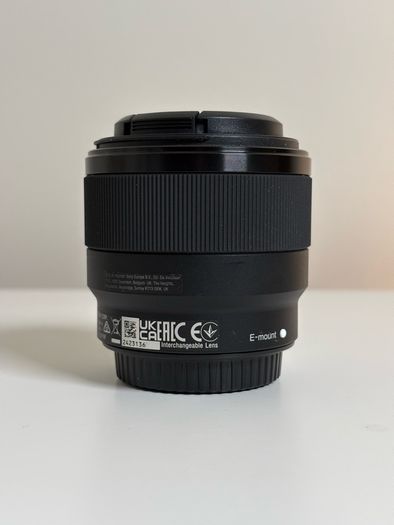Sony 50mm f1.8 full frame lens