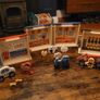 Wooden play toys with figures. Sold as one lot Image 2