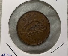 Irish Halfpenny 1964