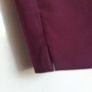 Tailored burgundy Mango trousers Image 5