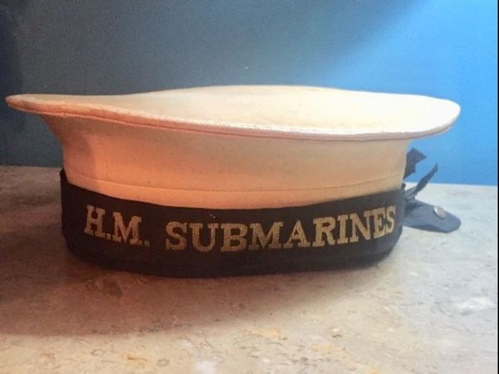 World War Ii Royal Navy Cap H.m Submariner