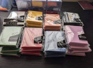 Ultra pro TCG sleeves and toploaders for Pokemon/Magic/YuGiOh