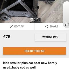 kids stroller