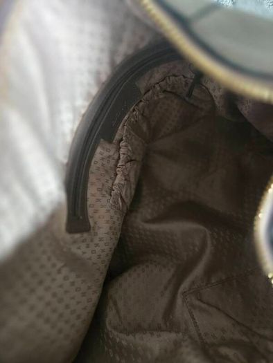 DKNY genuine leather hobo bag