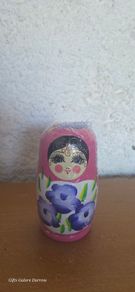 Beautiful Russian Nesting Doll Set 5 Dolls Inside!