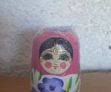 Beautiful Russian Nesting Doll Set 5 Dolls Inside!