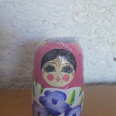 Beautiful Russian Nesting Doll Set 5 Dolls Inside!