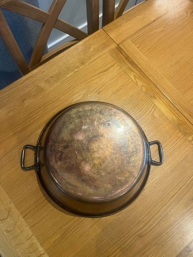 Vintage Copper Preserve Pan