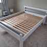 wooden king size bed frame Image 3