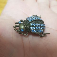 Vintage Beetle Brooch