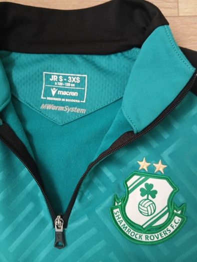 Shamrock Rovers Training Top Kids Macron MWarmSystem