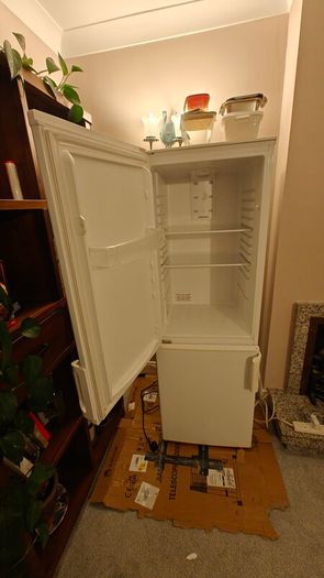 fridge with freezer