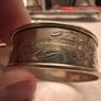 Antique sterling silver napkin rings Image 2