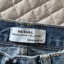 Redial Blue Straight Leg Jeans Size 34 Image 4
