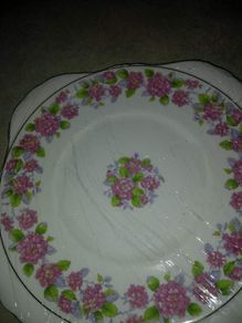 Vintage Royal Grafton bone china biscuit plate.